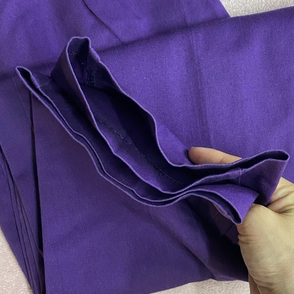 Vintage Shelley Davis Purple High Rise Slacks 30 - Picture 11 of 16